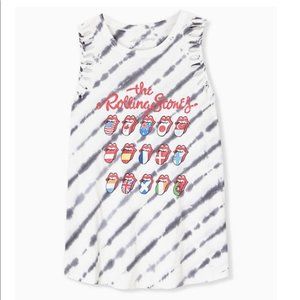 Torrid Rolling Stones Tie Dyed Tank